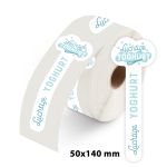 Luchtige Yoghurt Seal Sticker